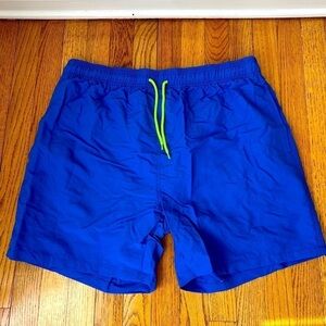 Men’s Blue Swim Trunks Size XXL